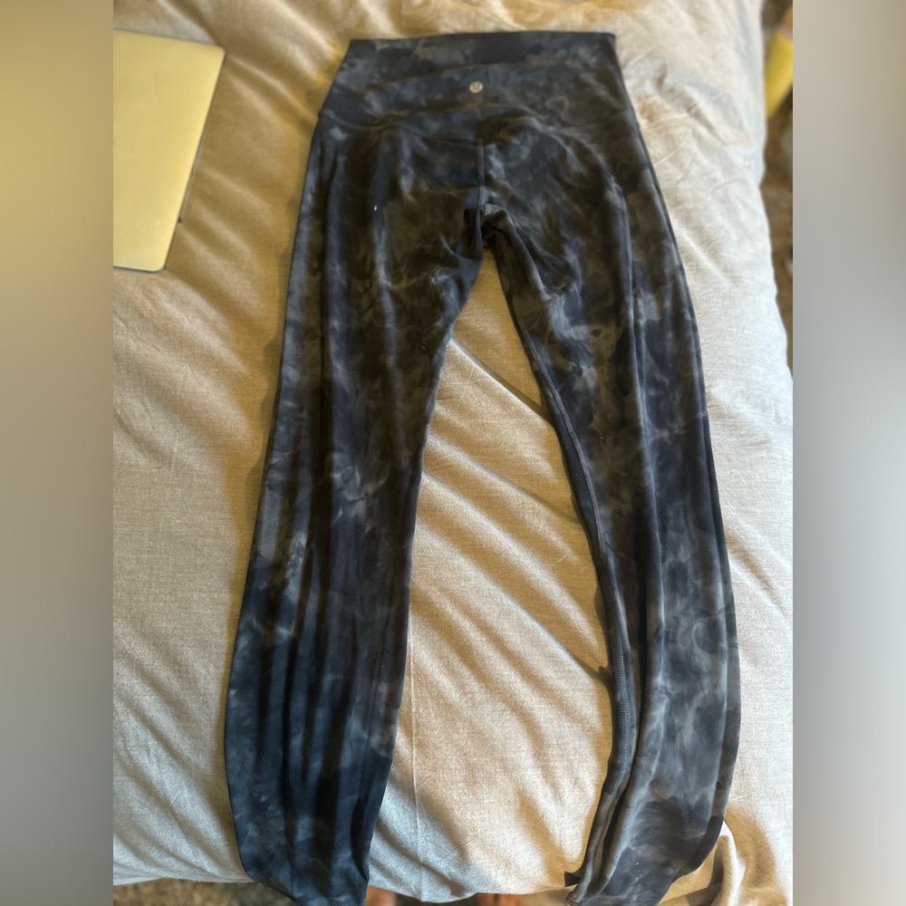Lululemon Align High Rise Tie Dye Leggings Size 6